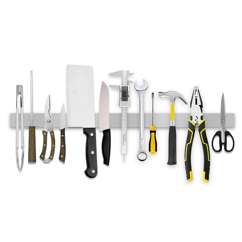 Magnetic Knife Strip - Rak pisau baja tahan karat, Aksesori
