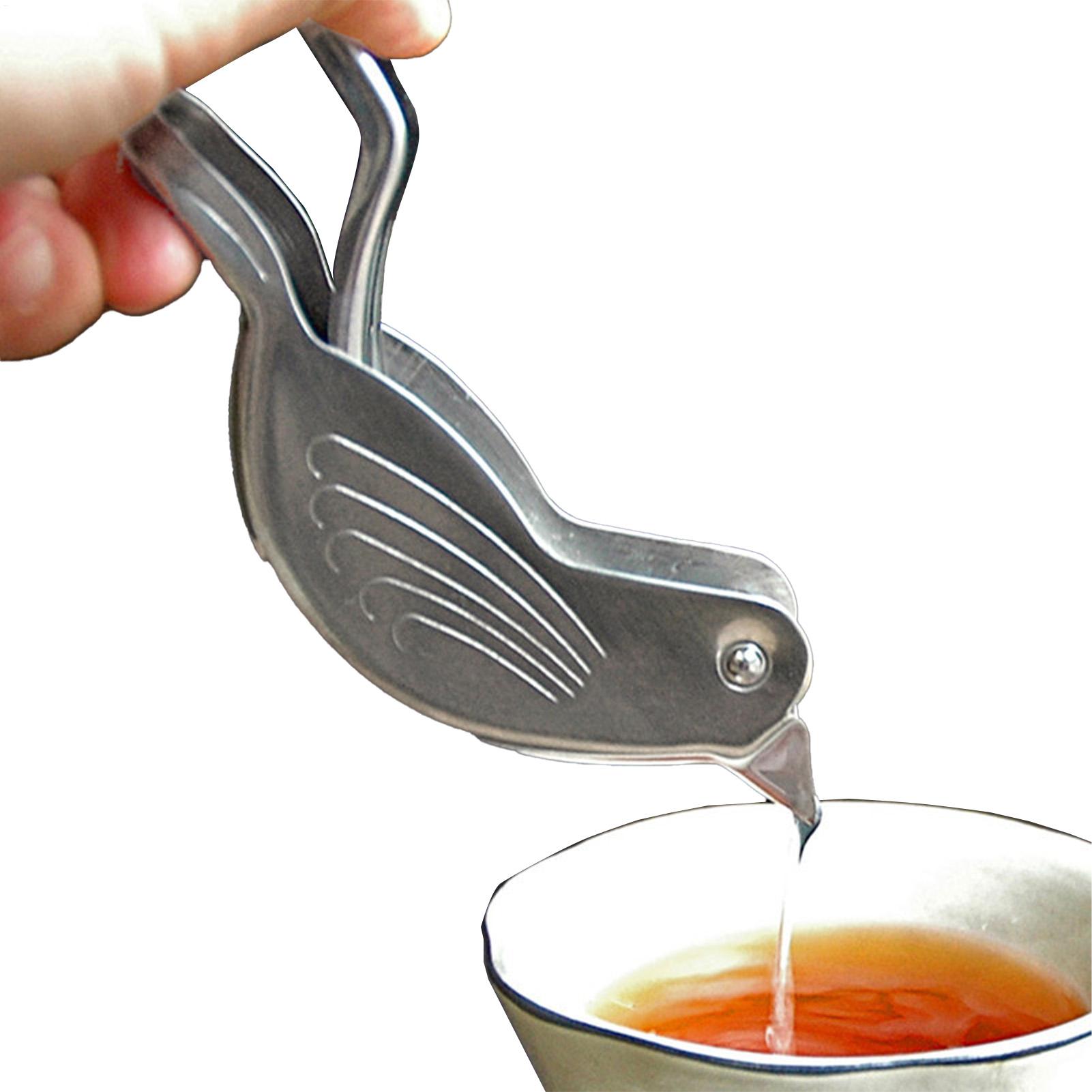 Kitchen Gadgets Juicer - Pembuat Jus Lemon Bentuk Burung Perak
