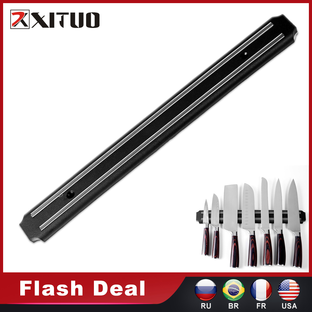 Magnetic Knife Strip - XITUO Rak Penyimpanan Baja Tahan Karat