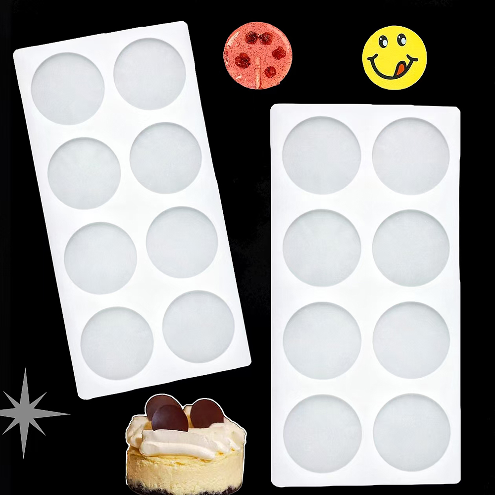 Silicone Mold Baking - Cetakan Silikon Pembalik Gula Silinder 8