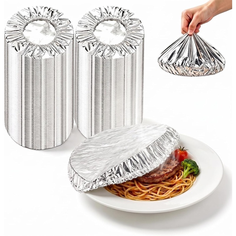 Kitchen Gadgets Under $10 - 10-50 Buah Penutup Mangkuk Aluminium Foil