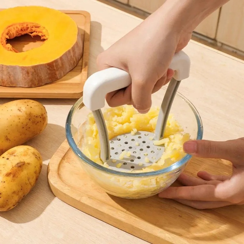 Kitchen Gadgets Juicer - Penghancur Kentang Manual, Alat Penghancur Kentang