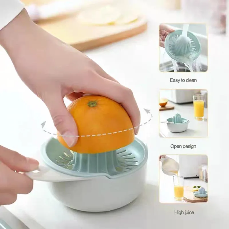 Kitchen Gadgets Juicer - Pembuat Jus Lemon Manual Portabel Pembuat