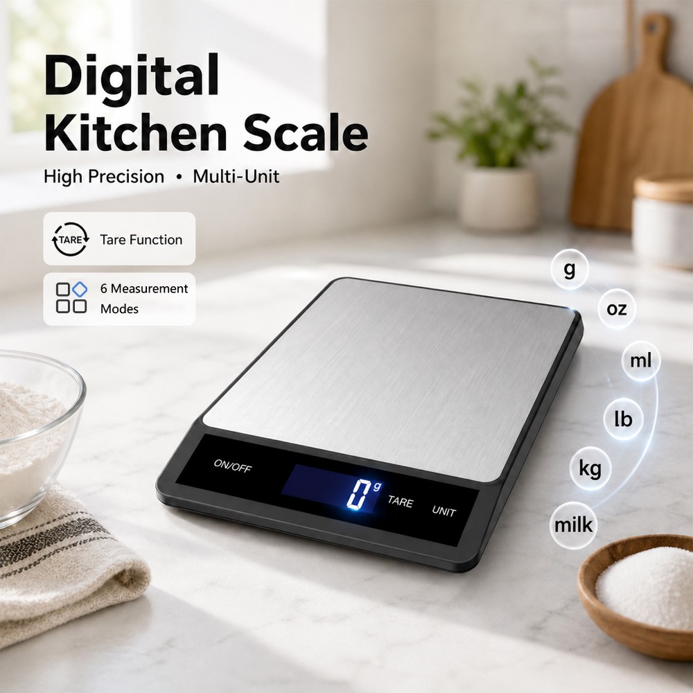 Kitchen Gadgets Smart - Timbangan Dapur Digital Tahan Air 10kg