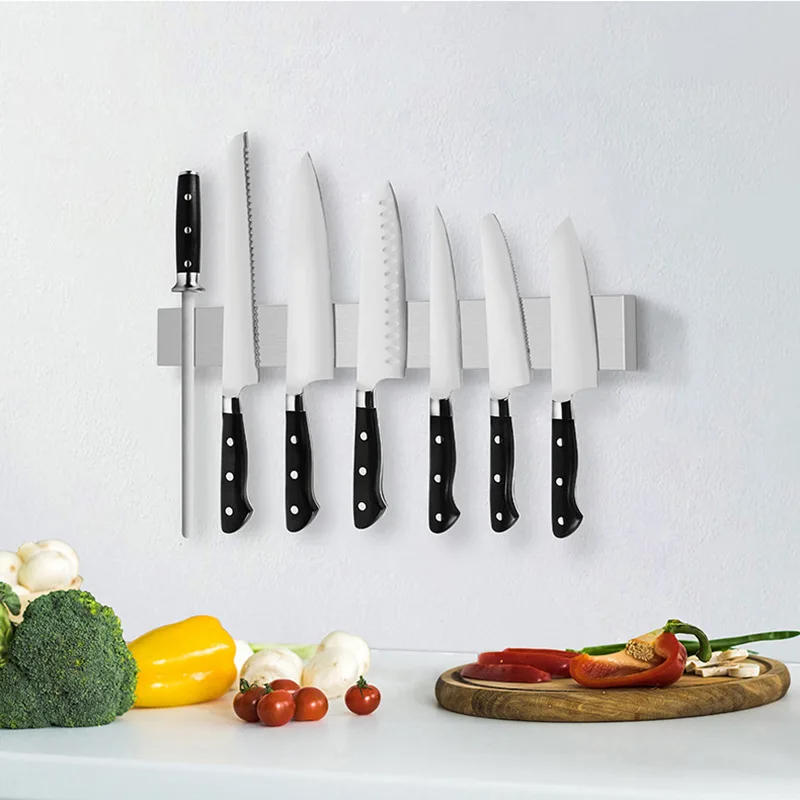 Rak pisau magnetik besi anti k - Magnetic Knife Strip ulasan dan harga