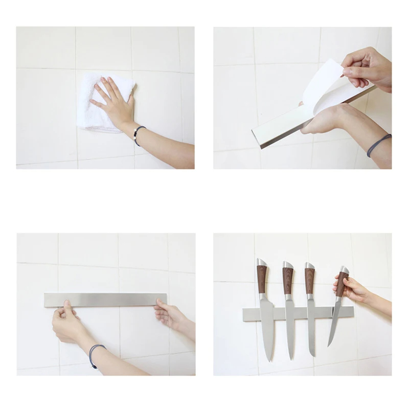 Rak pisau magnetik besi anti k - Magnetic Knife Strip ulasan dan harga