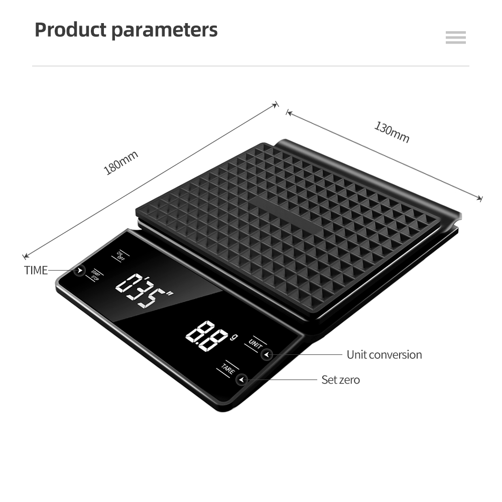 Timbangan Kopi Elektronik Pint - Kitchen Gadgets Smart ulasan dan harga
