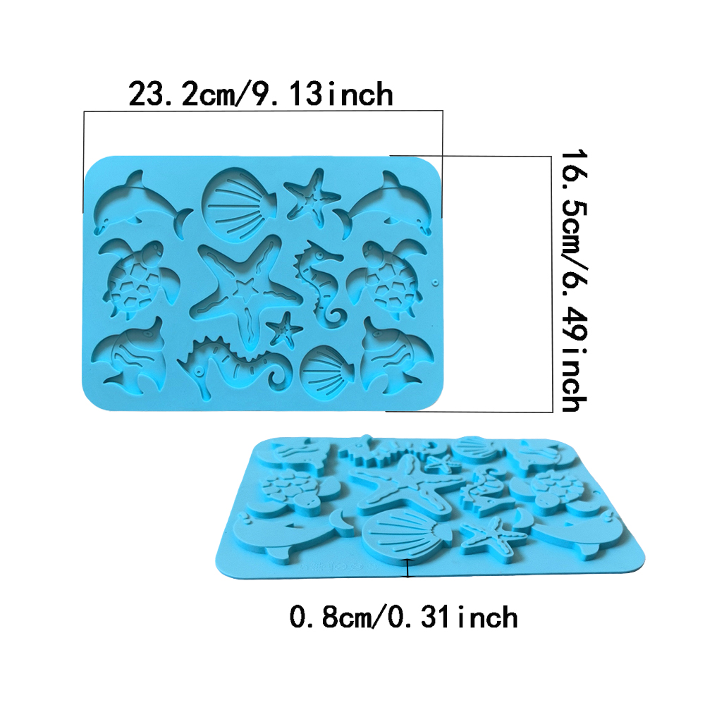 1 buah cetakan silikon berbent - Silicone Mold Baking ulasan dan harga