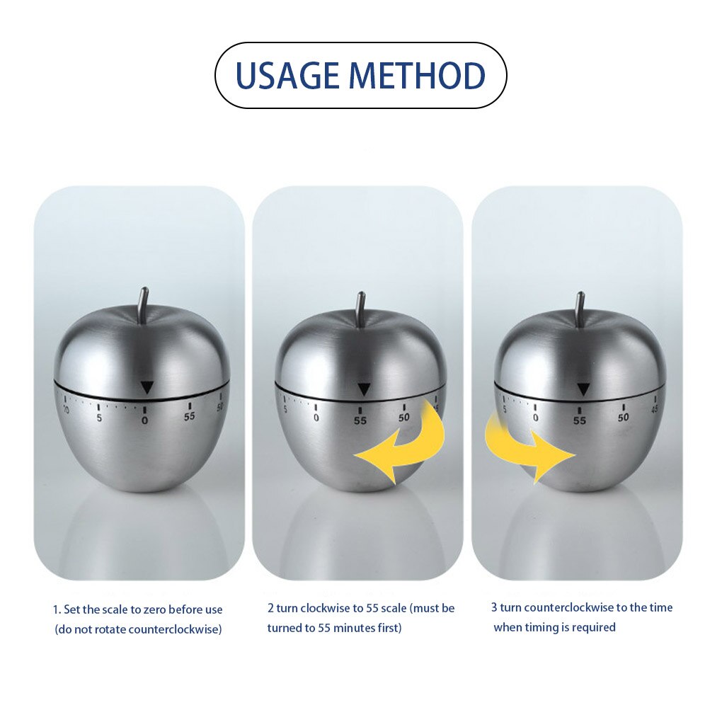 Timer mekanis dapur Stainless  - Kitchen Gadgets Smart ulasan dan harga