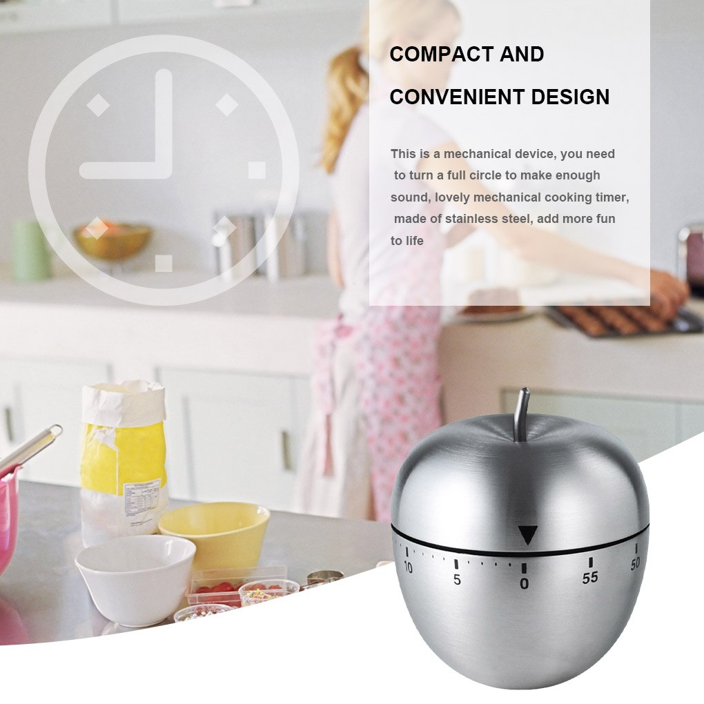 Timer mekanis dapur Stainless  - Kitchen Gadgets Smart ulasan dan harga