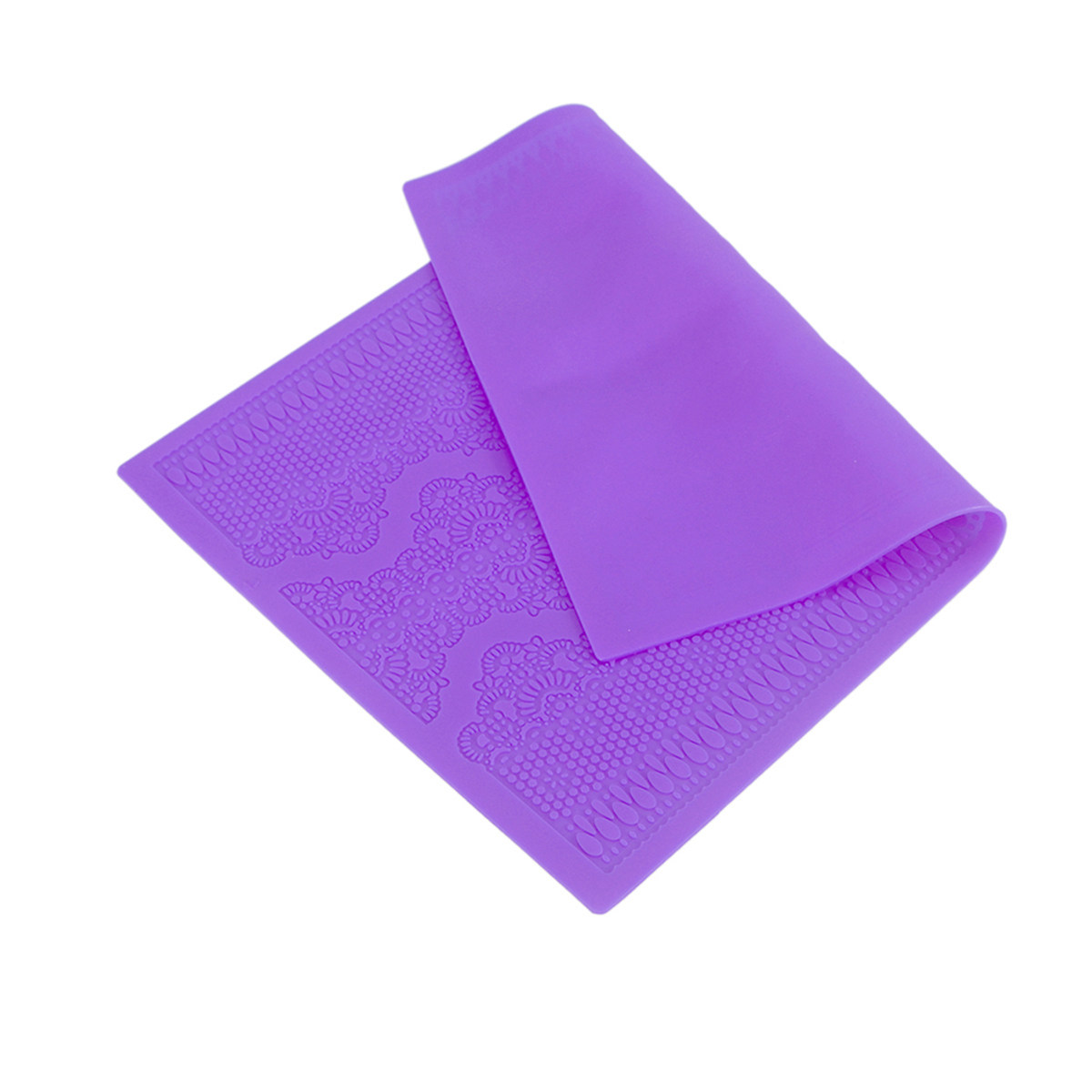 1 buah cetakan fondant renda k - Silicone Mold Baking ulasan dan harga