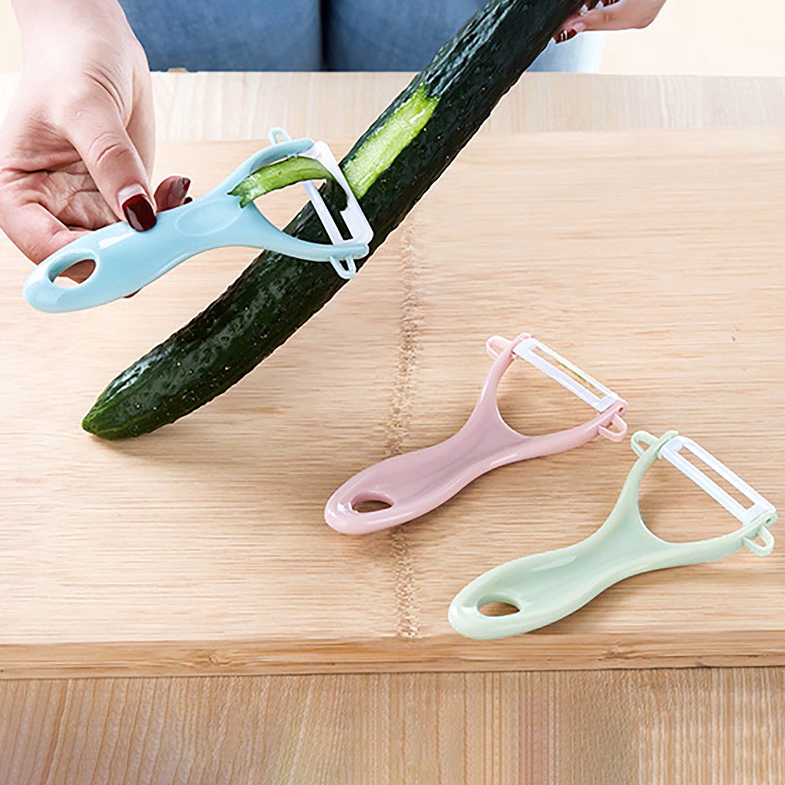 Keramik Kreatif Pengupas Prakt - Kitchen Gadgets Smart ulasan dan harga