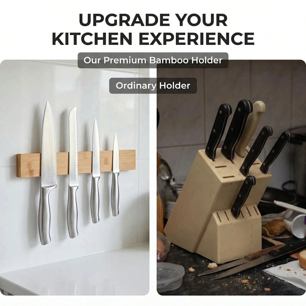 Penyangga Pisau Magnetik denga - Magnetic Knife Strip ulasan dan harga