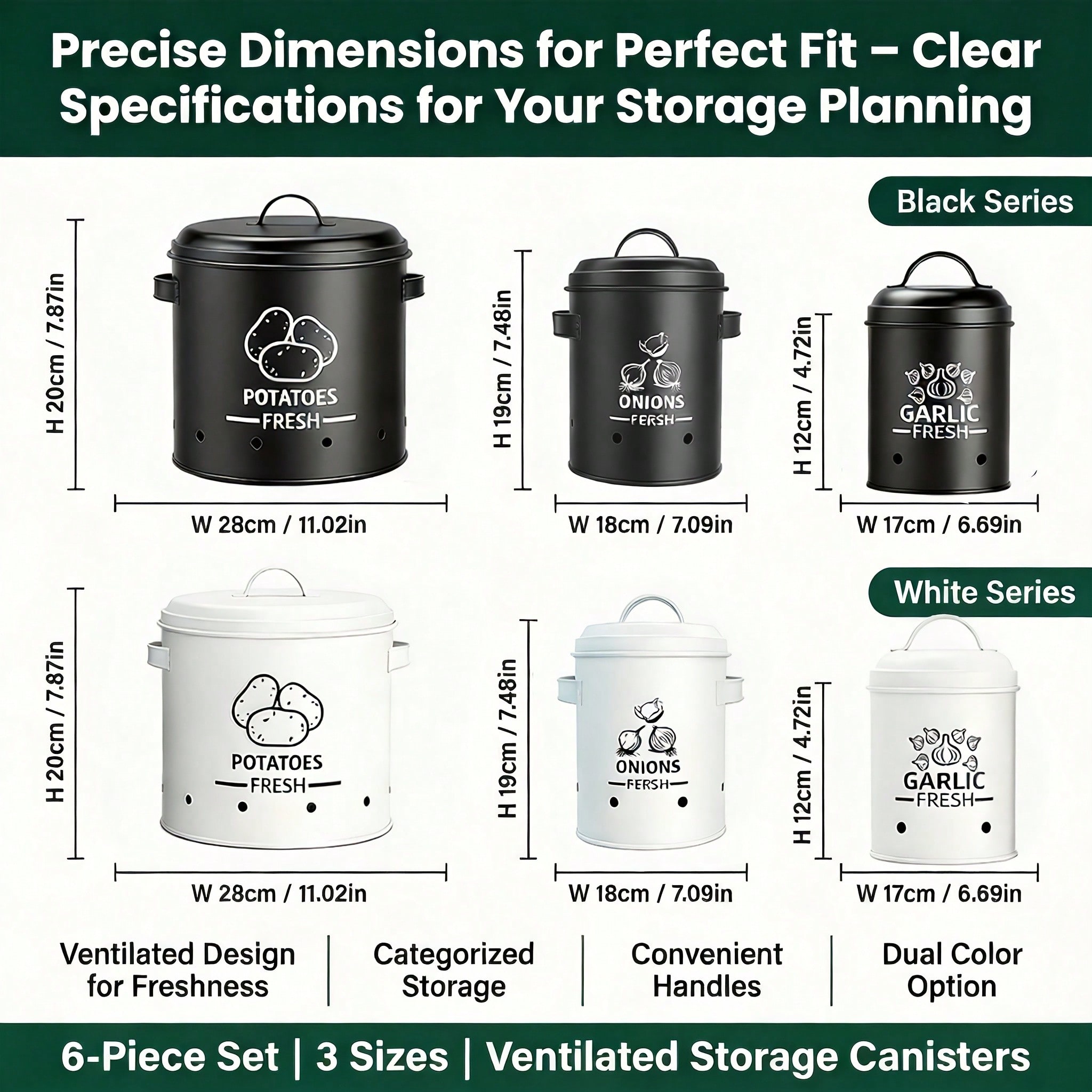 Set Wadah Penyimpanan Kentang, - Kitchen Gadgets Storage ulasan dan harga