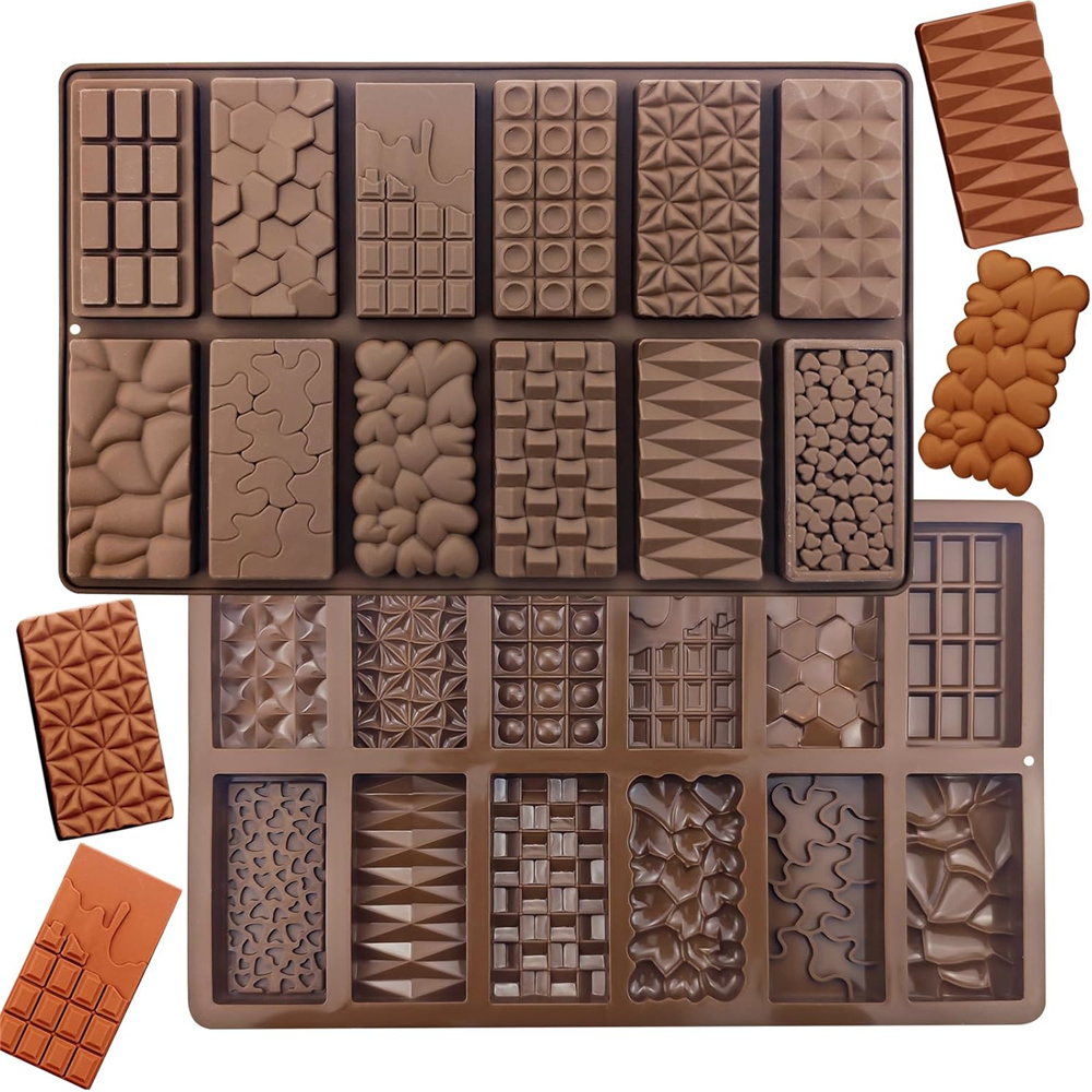 Cetakan Coklat 12 In 1 Cetakan - Silicone Mold Baking ulasan dan harga