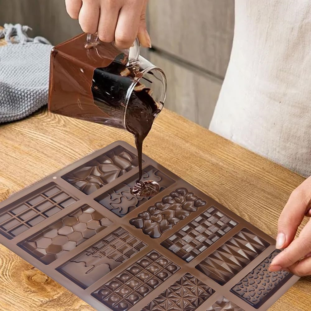Cetakan Coklat 12 In 1 Cetakan - Silicone Mold Baking ulasan dan harga