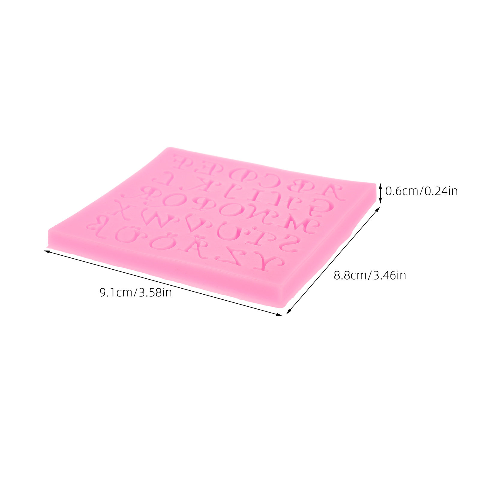 Cetakan Silikon Alfabet untuk  - Silicone Mold Baking ulasan dan harga