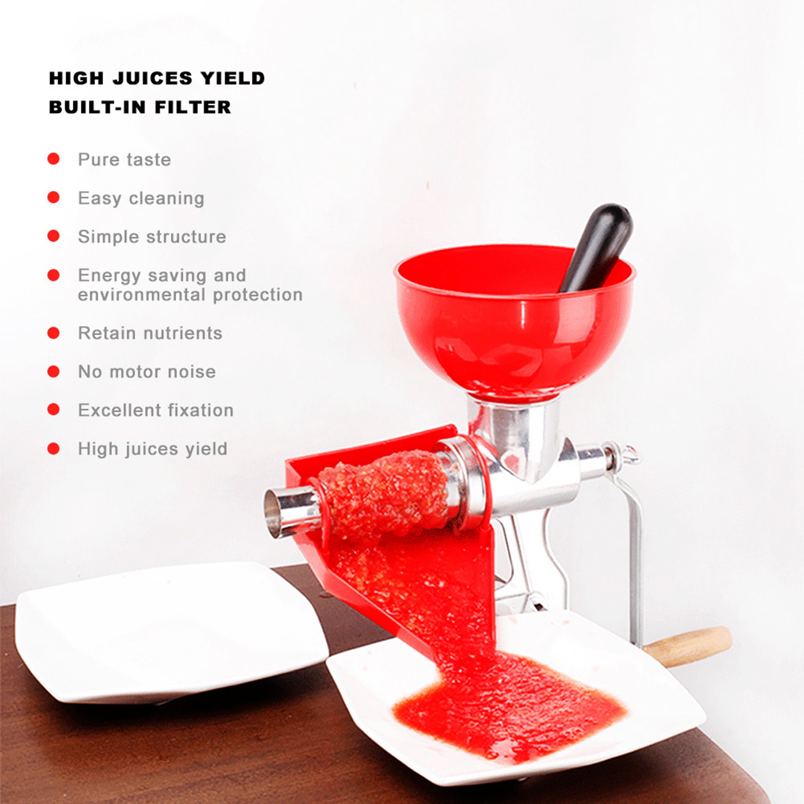 Pembuat Jus Manual Tebal Aloi  - Kitchen Gadgets Juicer ulasan dan harga