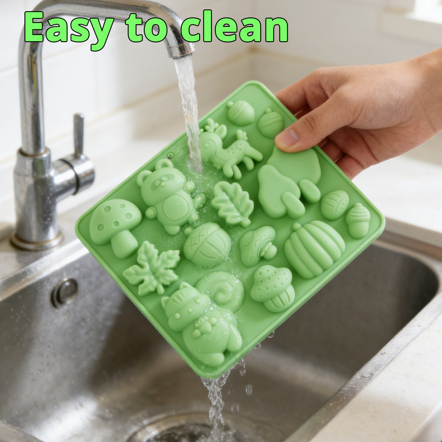 1 Cetakan Kue Silikon Berbentu - Silicone Mold Baking ulasan dan harga