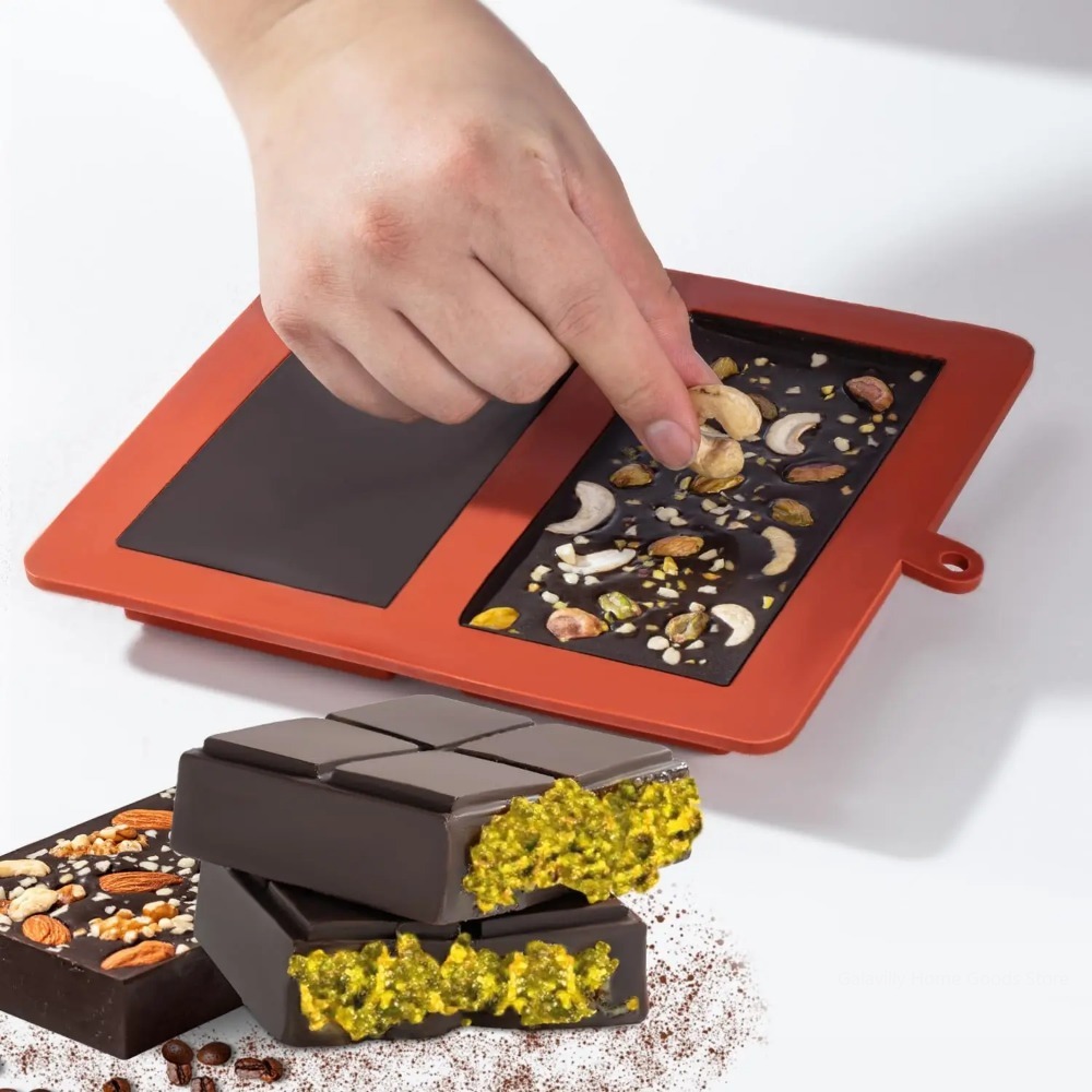 Cetakan Cokelat Dubai Bentuk B - Silicone Mold Baking ulasan dan harga