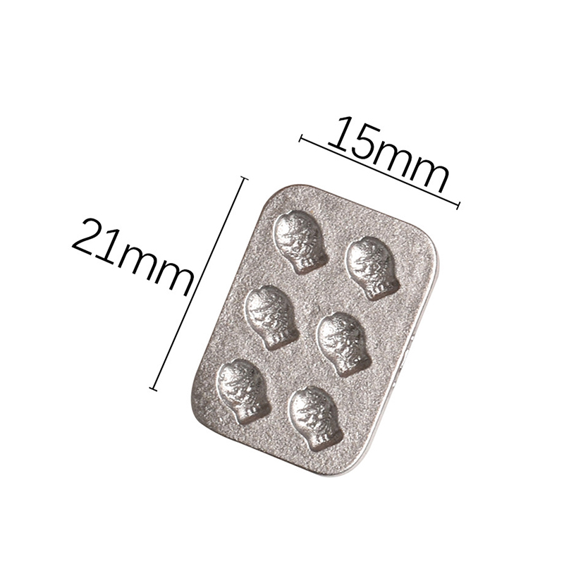 10 pcs Cetakan Kue Miniatur Ru - Silicone Mold Baking ulasan dan harga