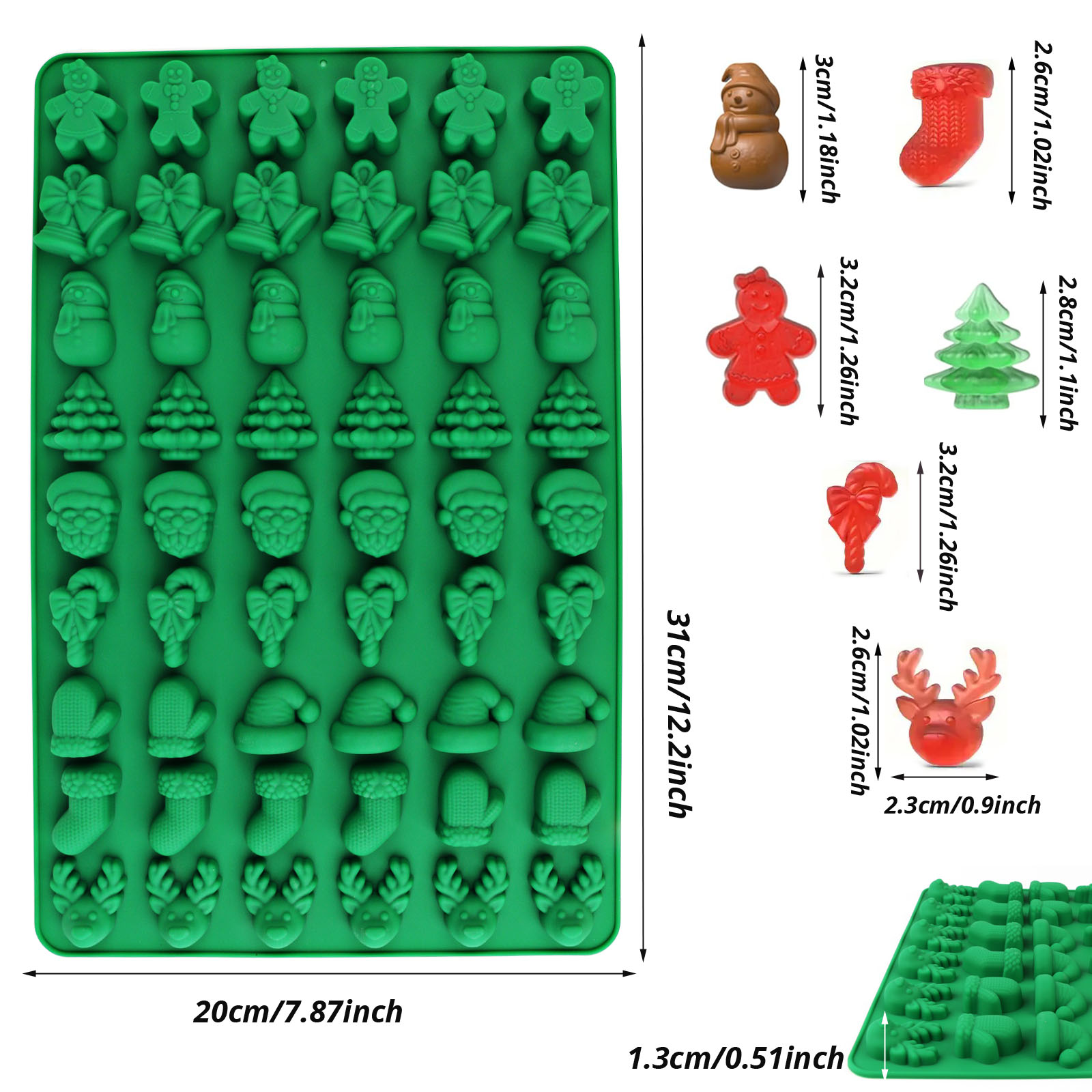 Empat Jenis Cetakan Permen dan - Silicone Mold Baking ulasan dan harga