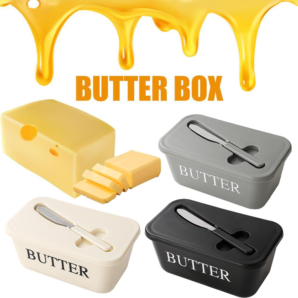 Tempat Mentega PP dengan Tutup - Kitchen Gadgets Storage ulasan dan harga
